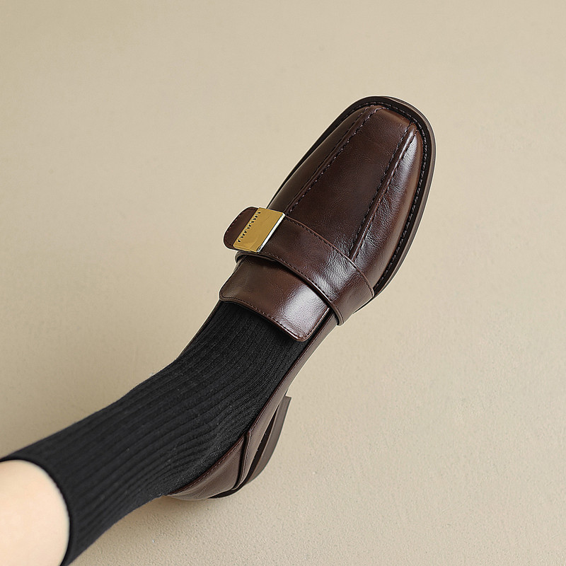 乐福鞋女四季大码单鞋40414243