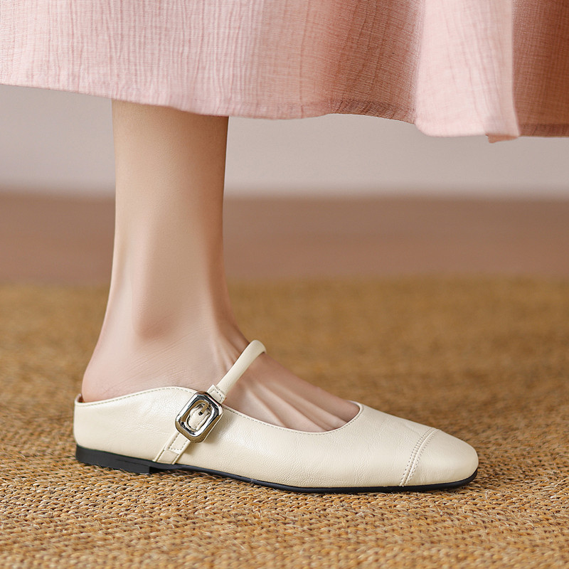 一字带外穿穆勒包头半托春夏凉拖