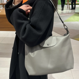 法式通勤王者!真皮女包hobo腋下包牛皮大容量托特邮差手提单肩包