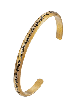 指环王魔纹钛钢复古小众高级手镯