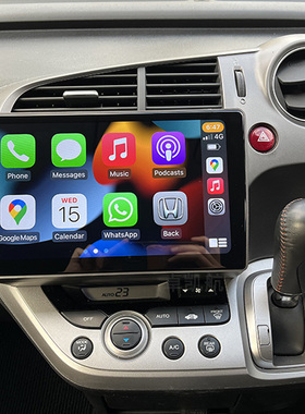 适用港澳2007-2013年honda stream rn6时韵安卓机carplay大屏导航