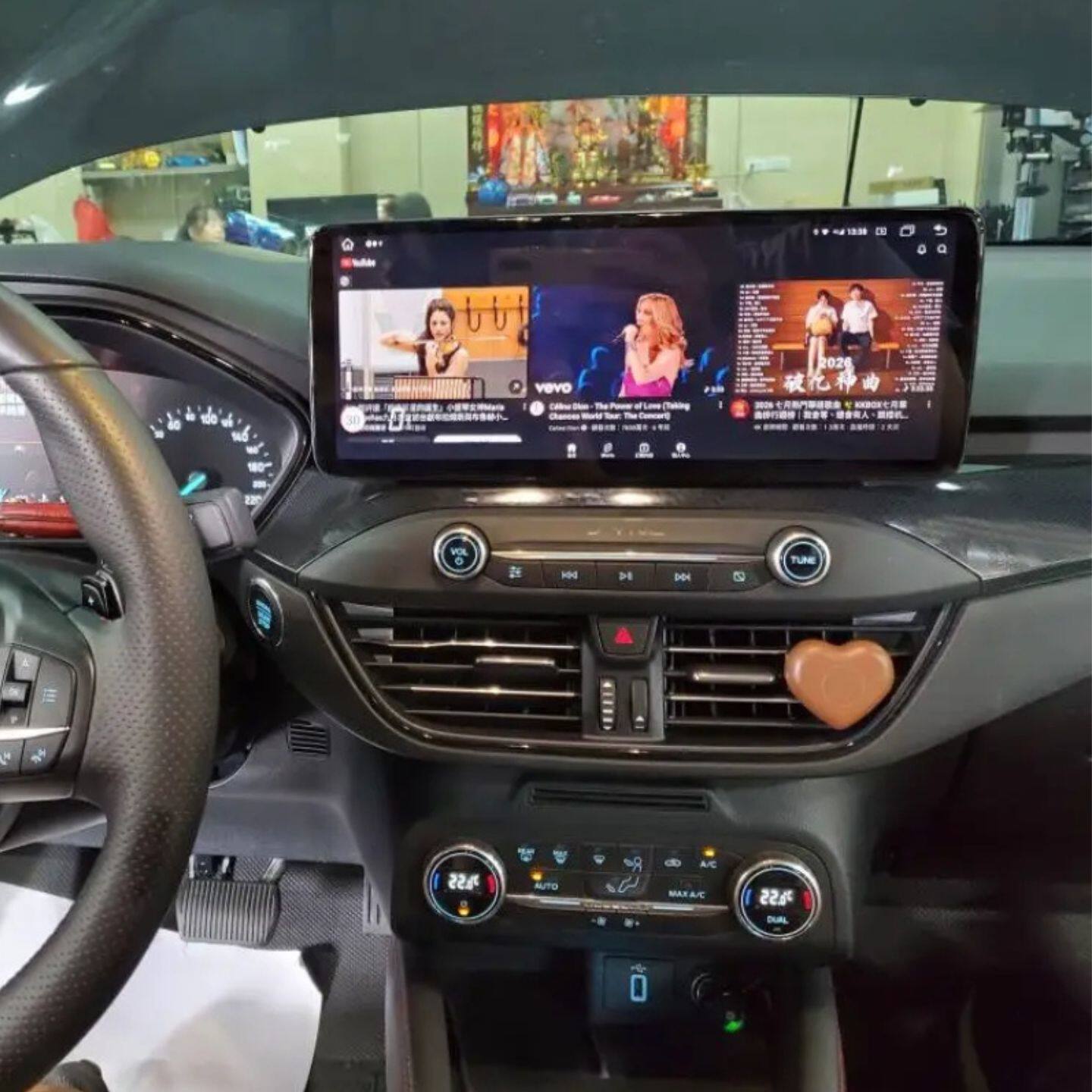 FocusMK4Carplay大屏导航