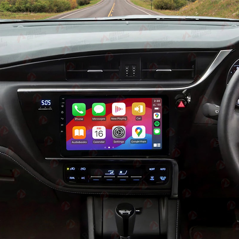 适用于17-18款丰田卡罗拉Corolla  Altis右钛大屏车机导航Carplay