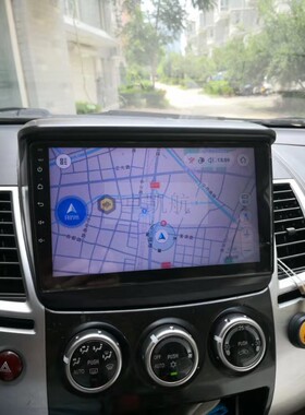 适用05-14年Mitsubishi Triton L200 KB4T劲畅安卓大屏中控导航