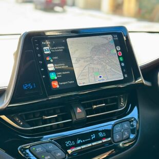 适用于海外港澳2016-2020款丰田CH-R右舵安卓大屏导航Carplay车机