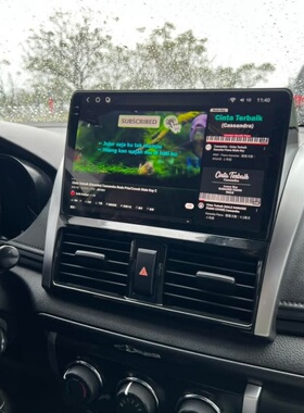 适用海外14-18年Toyota Vios NCP150威驰中控Carplay大屏导航车机