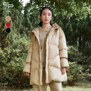 一城画一冬季新款通勤时尚百搭简约小A版型设计短款羽绒服女