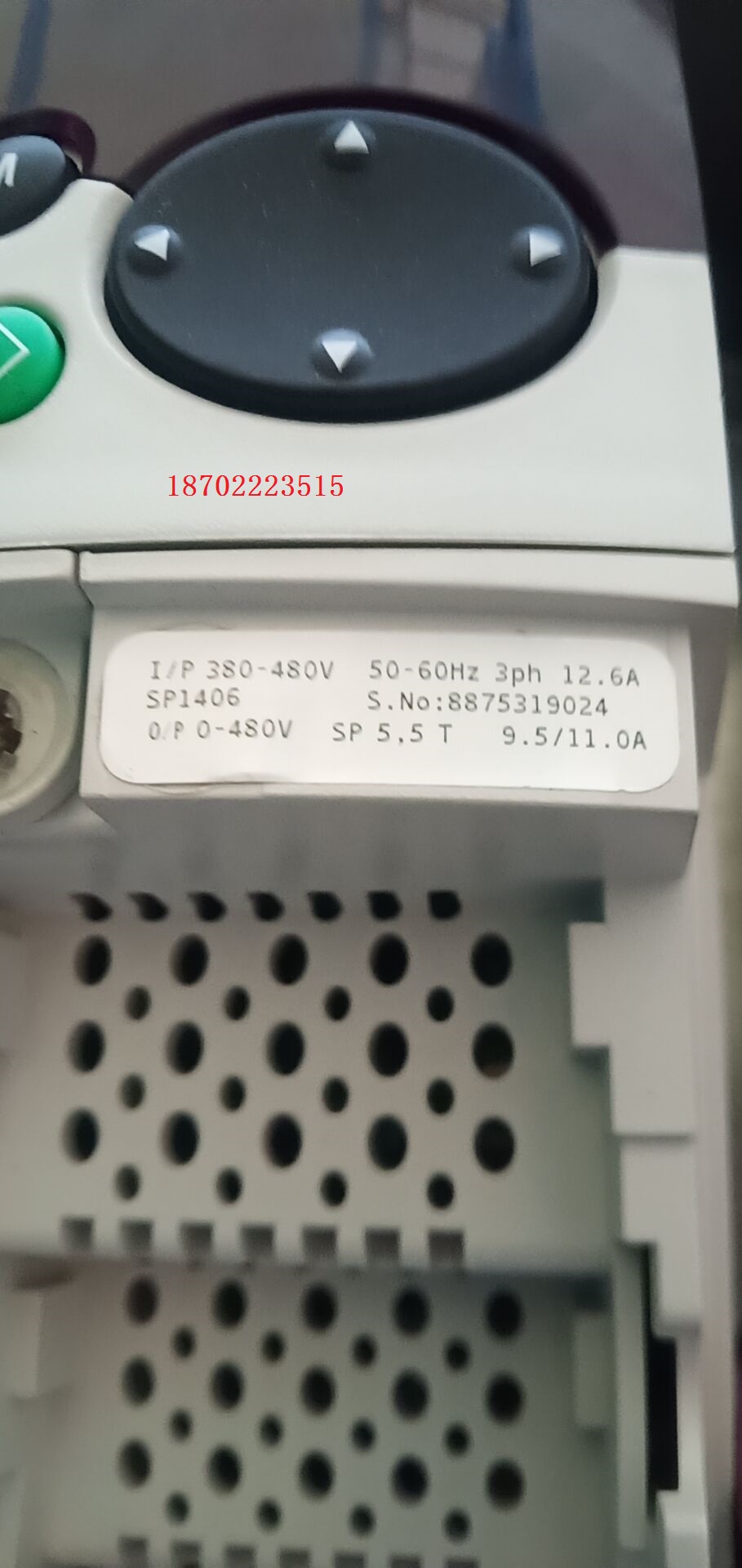 EMERSON/艾默生CT 尼得科/NIDEC CT变频器，SP1406现货，拍前询价