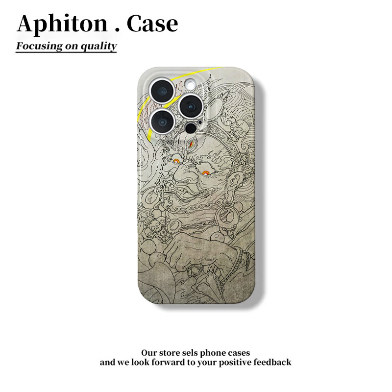 神话大黑天适用iPhone16pro苹果17promax菲林手机壳16plus个性创意AIR新款13pro华为P70vivo小米15oppoPC硬壳