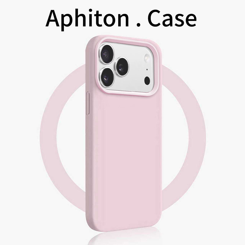 樱花粉糯米壳适用苹果17promax手机壳iPhone16pro简约纯色15/14plus全包防摔13pro磨砂肤感12pro新款11情侣套