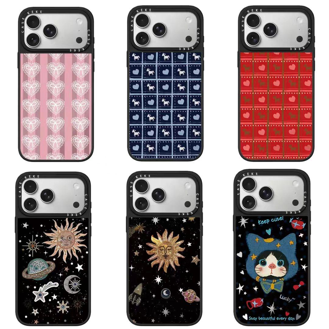 可爱卡通风镜面手机壳适用苹果17promax新款iPhone16/15/14pro个性创意16plus小众防摔14/13/12/11男女保护套,3C数码配件,手机保护套/壳,淘宝优惠券,粉丝福利购,淘宝优惠卷