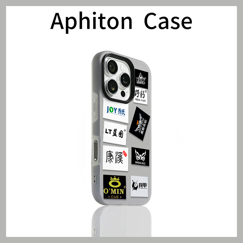 简约台球标签适用苹果17promax肤感果冻二合一17/16/15/14plus磨砂防摔iPhone17pro/16/15/14/13/12/11手机壳