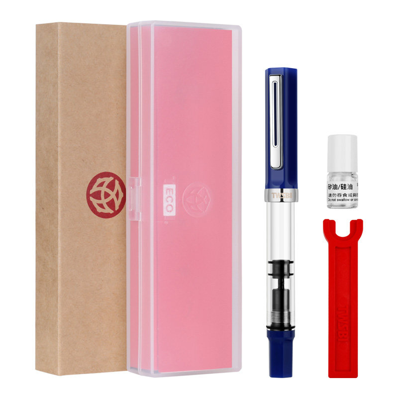 Official flagship store twsbi Sanwen Tang ECO pen, large-capacity student special for men and women, business demonstration calligraphy pen, gift, transparent calligraphy practice, high appearance level pen thumbnail 4