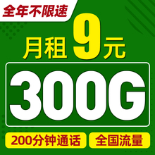 中国流量卡纯流量上网卡无线流量卡5g手机电话卡全国通用大王卡