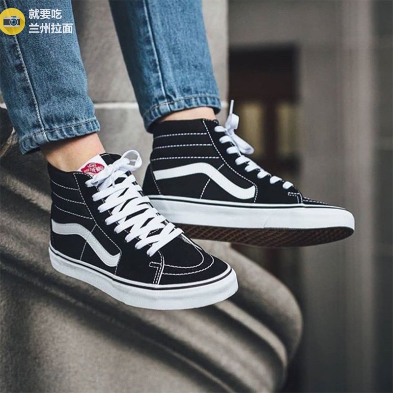 VANS¾µä¿î¸ß°ïSK8-HIÄÐŮЬ·«²¼Ð¬ »¬°åЬ VN-0D5IB8C