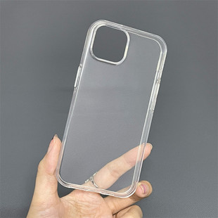 适用苹果15原配手机壳半包支架iPhone15promax保护套13防摔简约透明11磁吸充电14pro半包12原厂原装同款xsmax