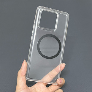 适用小米13PRO手机壳10s透明12Sultra防摔mix4简约TPU大孔软壳magsafe磁吸无线充电原配原厂原装同款11保护套