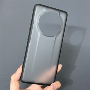 适用护甲磨砂荣耀magic4至臻版手机壳冰晶透明Magsafe磁吸无线充电华为magic3pro保护套支架简约气囊防摔5pro