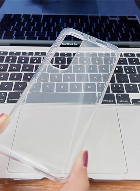 适用小米10S原配手机壳透明半包12X保护套mix4大孔K50原厂同款11保护壳小米14pro手机外壳k70ultra大孔13pro