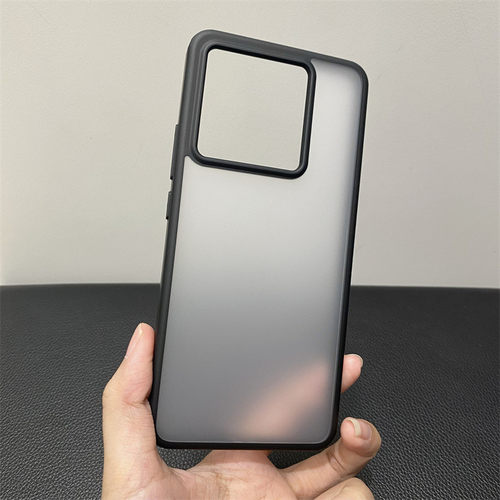 适用护甲磨砂红米k60ultra手机壳冰晶高透明肤感magsafe磁吸k70气囊防摔note13pro+半包小米14防指纹13至尊版