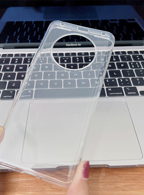 适用荣耀magic4原配手机壳透明华为Magic3pro保护套大孔原厂同款