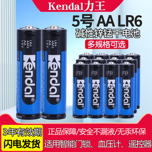 Kendal力王5号血糖仪遥控器血压计AA电池LR6 AM3无线鼠标键盘电池