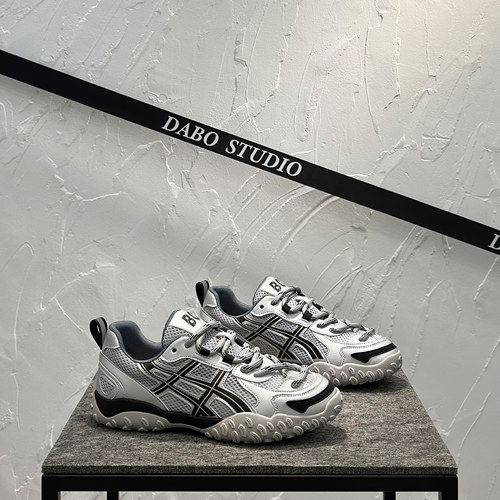 网面透气赛车鞋阿甘鞋系带德训鞋