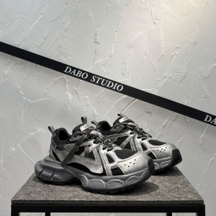 男款 低帮系带休闲鞋 2026新款 潮流百搭厚底增高鞋 透气运动鞋 老爹鞋