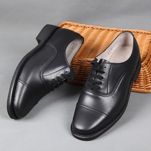 3516工厂78式三接头手工皮鞋 皮趟底防臭吸汗男工作鞋耐磨轮胎底