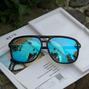 方框眼镜 百搭潮复古墨镜个性 2019驾驶镜偏光太阳镜男女新款 时尚