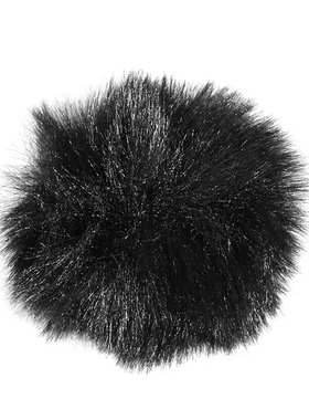 适合RODE WIRELESS GO I胸麦一代话筒防风毛罩黑色罗德方块毛毛套