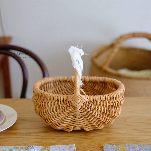 Столовая столовая с сиянием чайки приобретена в Японии Индонезия Привочная пзоривающая группа Huhu Маленькая корзина хранение