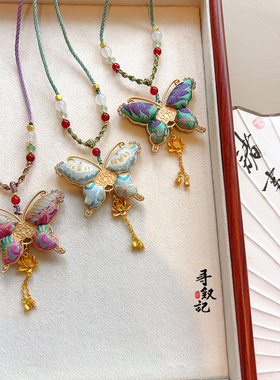 原创手工项链款非遗原创