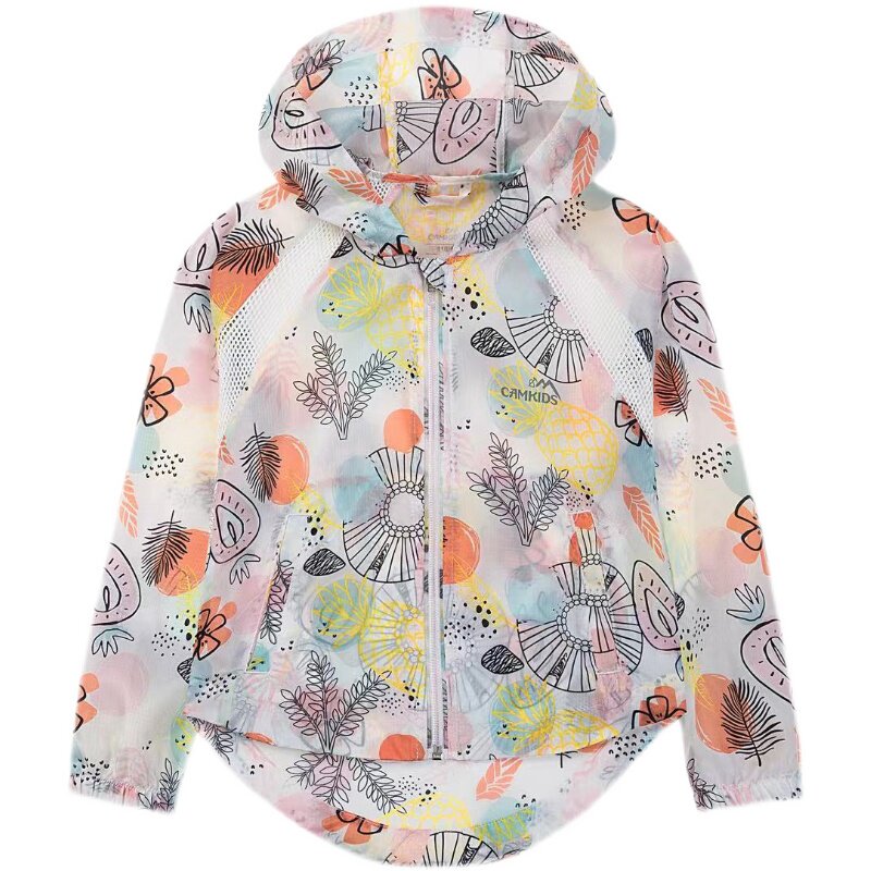 CAMKIDS 여름 여성 및 아동복 자외선 차단 피부 의류 세련된 색상  경량 겉옷