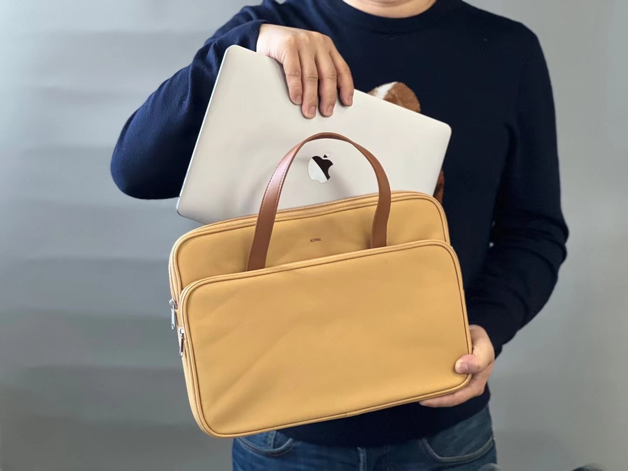 JCPal电脑包14寸女内胆包适用于13/14寸笔记本电脑 2022新款苹果MacBookPro/Air M2保护套男手提笔记本电脑包