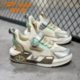 Туфли для мальчиков, дышащая нескользящая износостойкая спортивная обувь на липучке, подходит для подростков