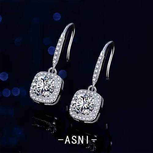 银耳钩莫桑石防过敏公主方包