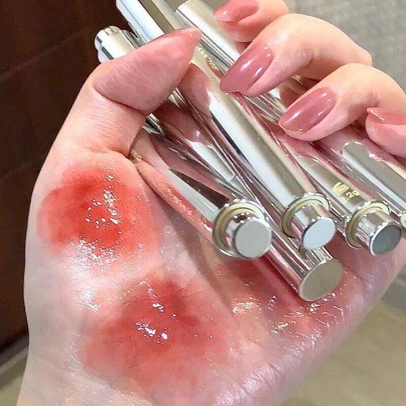 固体唇蜜不沾杯镜面唇釉水光保湿晶冻轻薄成膜口红564