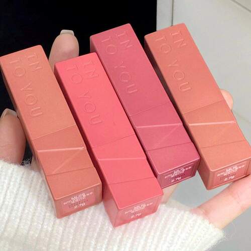 intoyou新品雾感口红ML05哑光唇泥ml08丝绒哑光唇釉学生