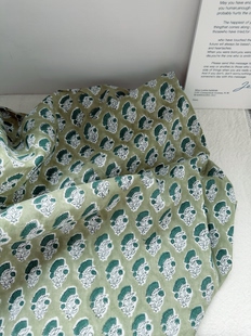 印度拓印棉布宽度1.1米薄薄软软进口服装面料