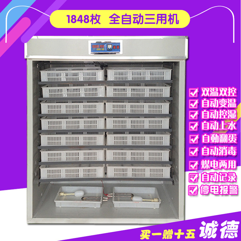 221枚鹌鹑全自动孵化机孵蛋器电热工具