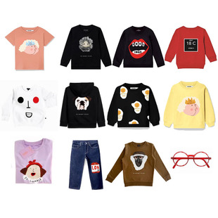 London 秋冬款 儿童运动衫 4折 子打底衫 伦敦品牌Bulb 卫衣裤 现货