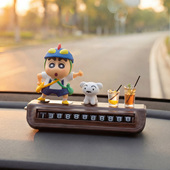 饰内饰用品 牌车载装 蜡笔小新2025新款 汽车挪车电话牌临时停车号码