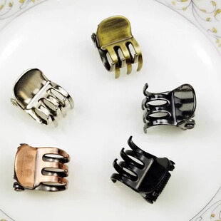 公主头金属小抓夹成人迷你刘海夹不锈钢夹子小号侧边夹前额碎发夹