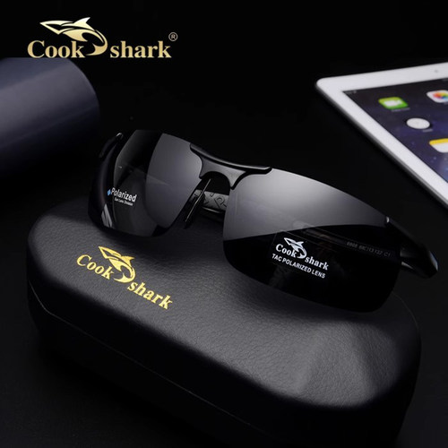 cookshark库克鲨鱼款偏光太阳镜