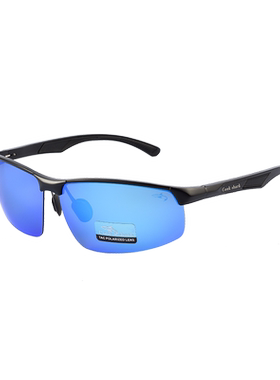 库克鲨鱼钓鱼看漂偏光太阳镜男