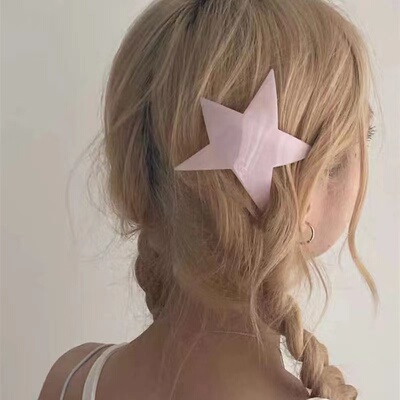 nah辣妹甜酷Y2K星星发夹