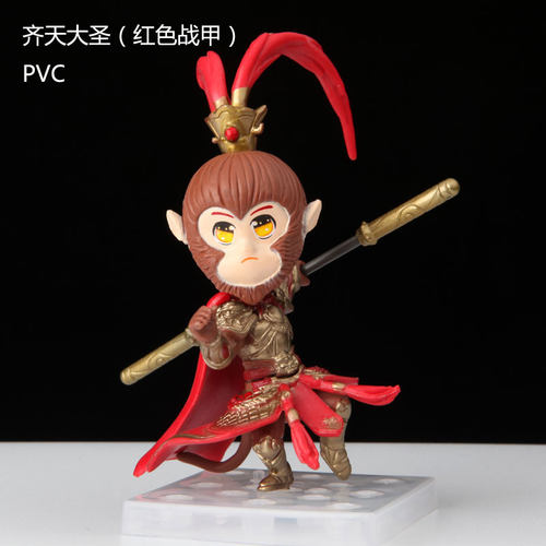 王者装饰荣耀Q版韩信白龙吟/后裔/齐天大圣红色战甲手办摆件玩具