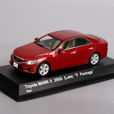 京商 1/43 TOYOTA MARK X250 G FPACKAGE 合金汽车模型 不可开门