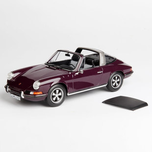 NOREV 1/18 保时捷 Porsche 911 E Targa 1971款合金模型 Violet